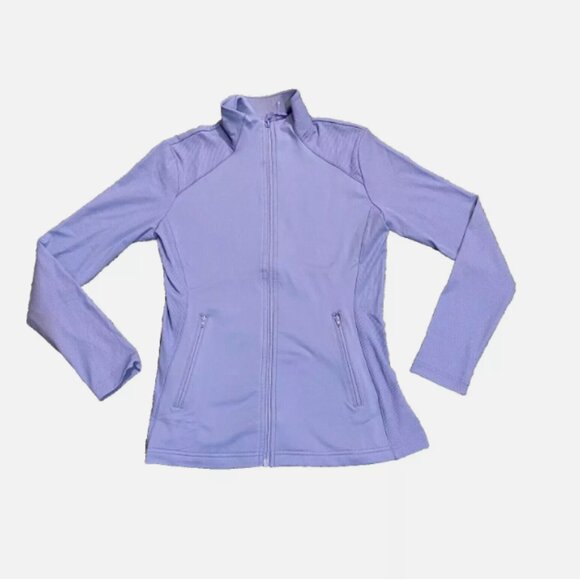 32 Degrees Jackets & Blazers - NEW! 32 Degrees Women's Active Mock Neck Full Zip Jacket, Persian Violet  M